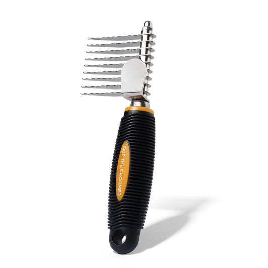 Rake Brush for Dogs, Doodles & Poodles - Mat Remover