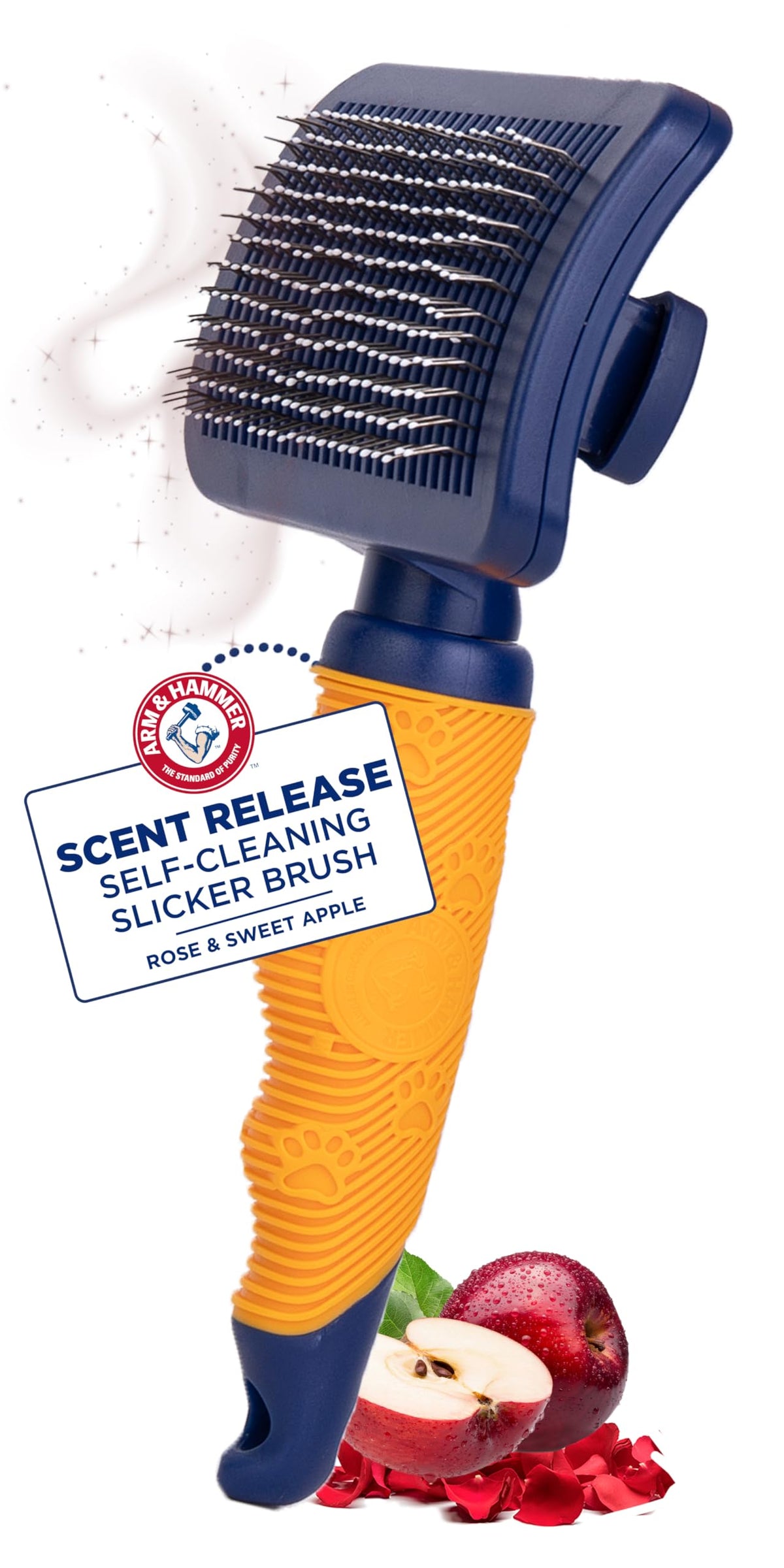 Arm & Hammer Deodorizing Dog Grooming Glove, Lily & Vanilla Scent