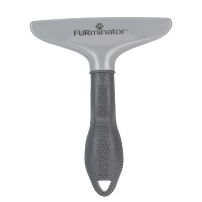 FURminator Grooming Rake Tool for Dogs & Cats With Thick Coats