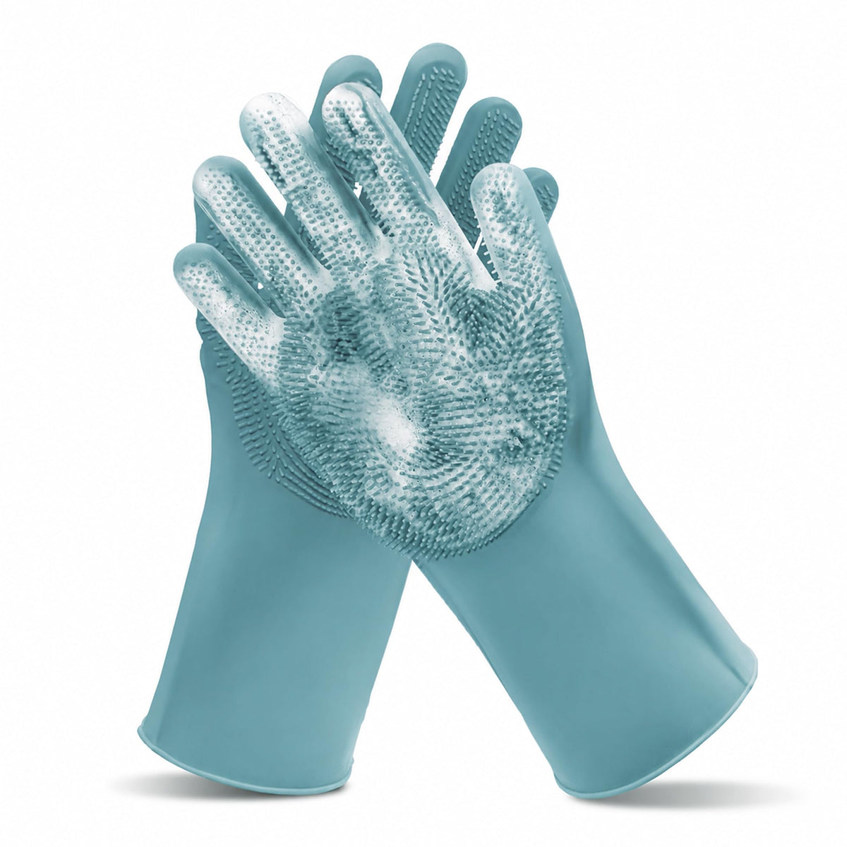 Pet Grooming Gloves—Dog Washing Gloves with High-Density Teeth