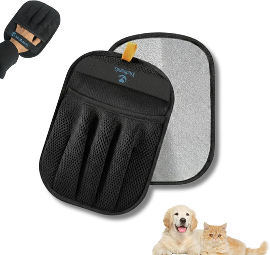 2PCS Reusable Best Pet Hair Remover Glove for Laundry Couch & Furniture Reusable Dog & Cat Grooming Glove Removes Fur from Clothes & Car