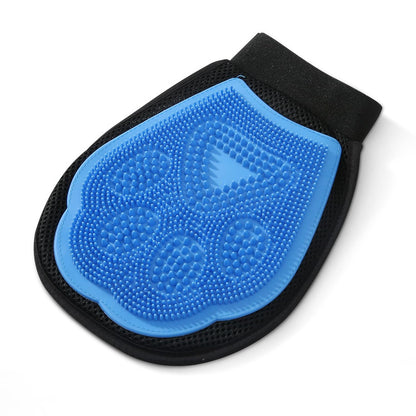 Wags & Wiggles Dual-Sided Dog Grooming Glove, One Size, 1 Count