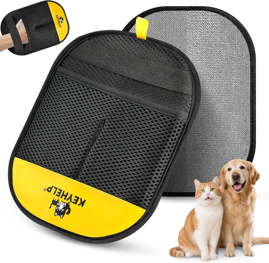 Pet Hair Removal Glove for Dog & Cat, Reusable Electrostatic Pet Hair Glove